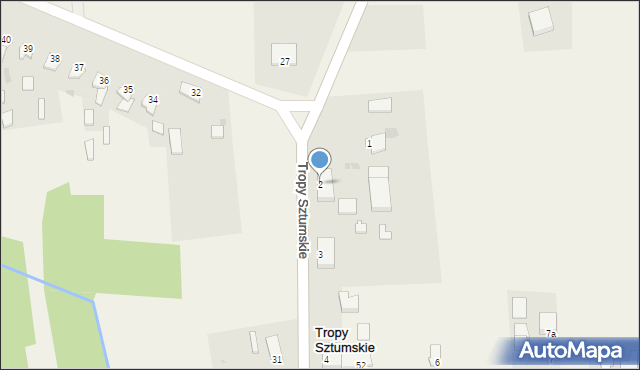 Tropy Sztumskie, Tropy Sztumskie, 2, mapa Tropy Sztumskie