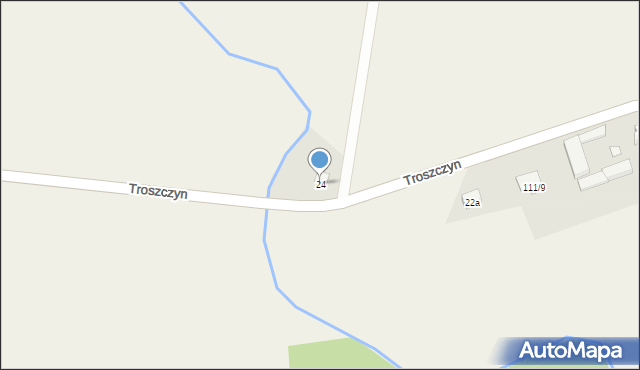 Troszczyn, Troszczyn, 24, mapa Troszczyn