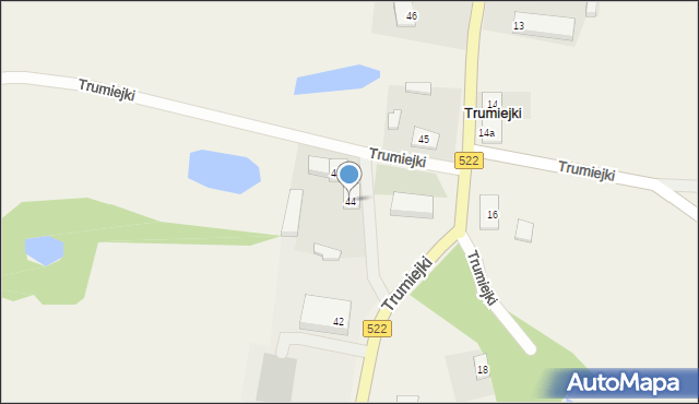 Trumiejki, Trumiejki, 44, mapa Trumiejki