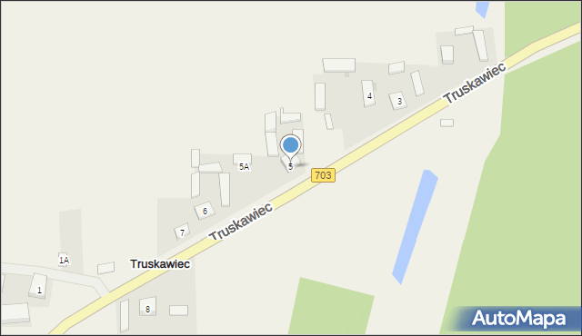 Truskawiec, Truskawiec, 5, mapa Truskawiec