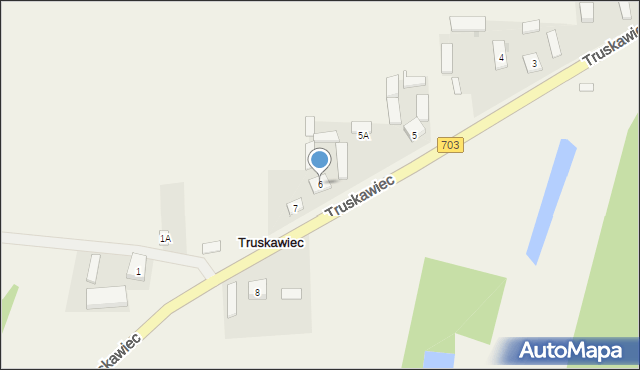 Truskawiec, Truskawiec, 6, mapa Truskawiec