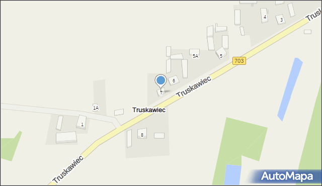 Truskawiec, Truskawiec, 7, mapa Truskawiec