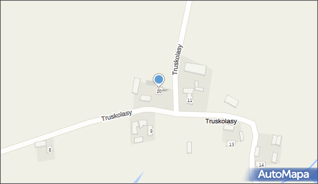 Truskolasy, Truskolasy, 10, mapa Truskolasy