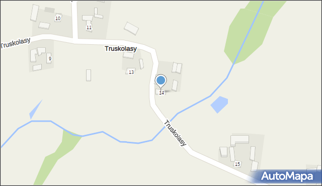 Truskolasy, Truskolasy, 14, mapa Truskolasy