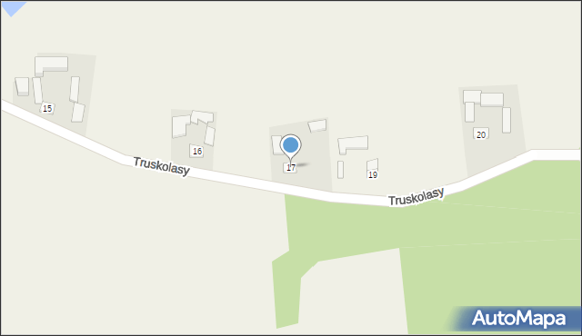 Truskolasy, Truskolasy, 17, mapa Truskolasy