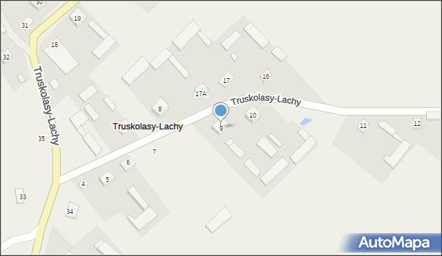 Truskolasy-Lachy, Truskolasy-Lachy, 9, mapa Truskolasy-Lachy