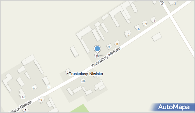 Truskolasy-Niwisko, Truskolasy-Niwisko, 10, mapa Truskolasy-Niwisko