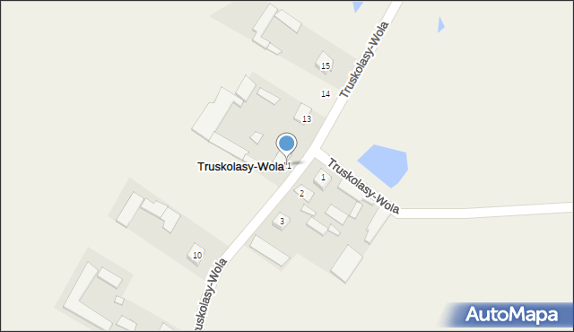 Truskolasy-Wola, Truskolasy-Wola, 11, mapa Truskolasy-Wola