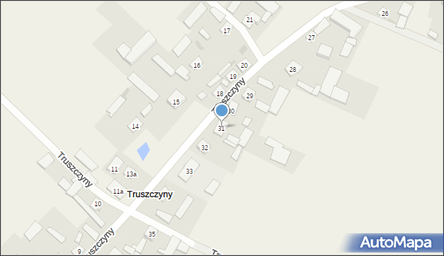 Truszczyny, Truszczyny, 31, mapa Truszczyny