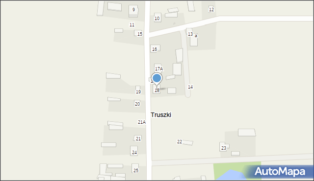 Truszki, Truszki, 18, mapa Truszki