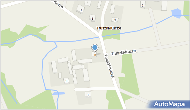 Truszki-Kucze, Truszki-Kucze, 8, mapa Truszki-Kucze