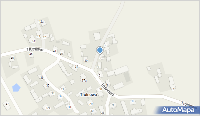Trutnowo, Trutnowo, 3, mapa Trutnowo