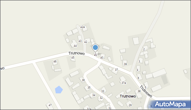 Trutnowo, Trutnowo, 41, mapa Trutnowo
