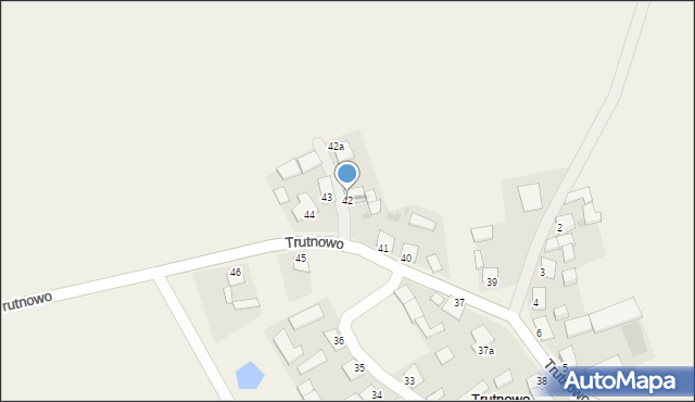 Trutnowo, Trutnowo, 42, mapa Trutnowo