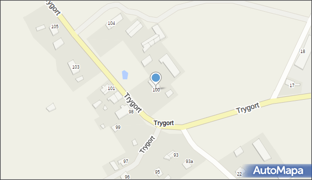 Trygort, Trygort, 100, mapa Trygort