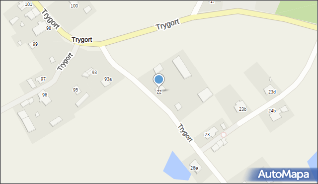 Trygort, Trygort, 22, mapa Trygort