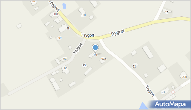 Trygort, Trygort, 93, mapa Trygort