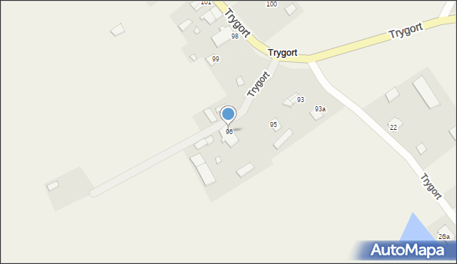 Trygort, Trygort, 96, mapa Trygort