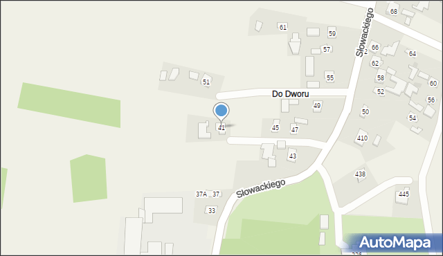 Tryńcza, Tryńcza, 41, mapa Tryńcza