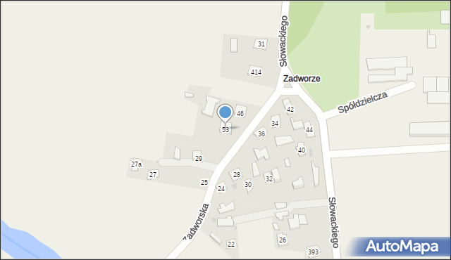 Tryńcza, Tryńcza, 53, mapa Tryńcza