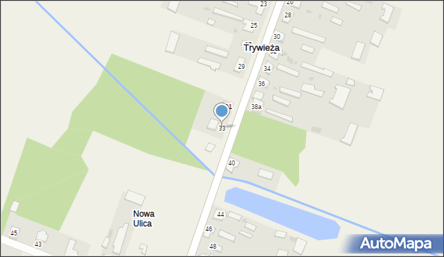 Trywieża, Trywieża, 33, mapa Trywieża