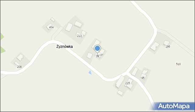 Trzciana, Trzciana, 39, mapa Trzciana