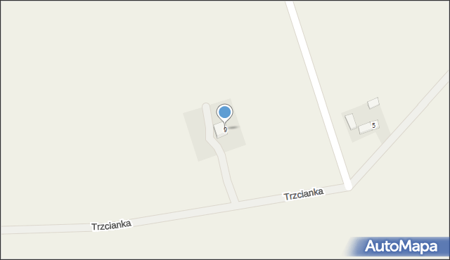 Trzcianka, Trzcianka, 9, mapa Trzcianka