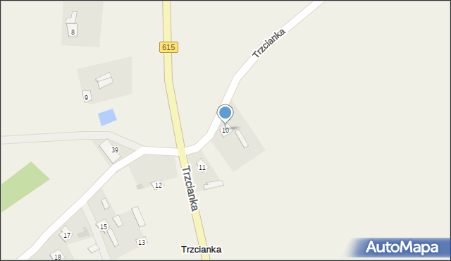 Trzcianka, Trzcianka, 10, mapa Trzcianka