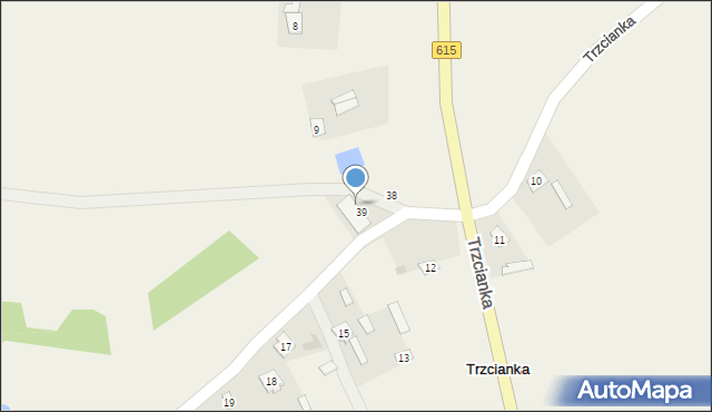 Trzcianka, Trzcianka, 40, mapa Trzcianka