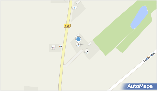 Trzcianka, Trzcianka, 6, mapa Trzcianka