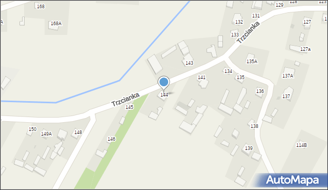 Trzcianka, Trzcianka, 144, mapa Trzcianka