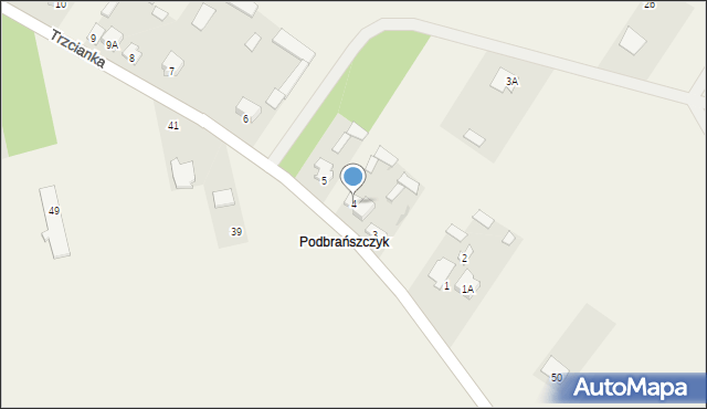 Trzcianka, Trzcianka, 4, mapa Trzcianka