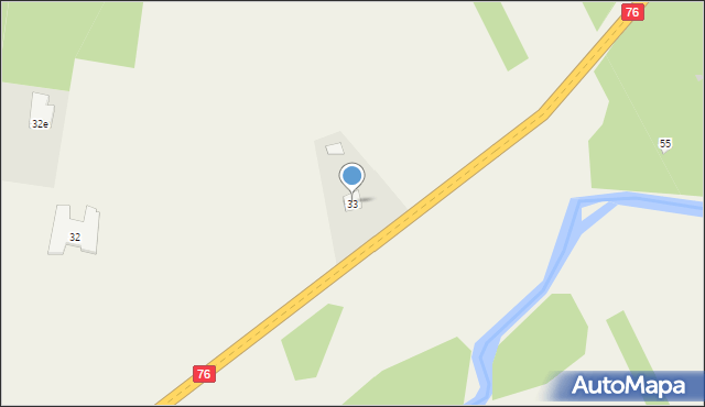 Trzcianka, Trzcianka, 33, mapa Trzcianka