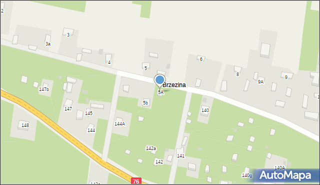 Trzcianka, Trzcianka, 5A, mapa Trzcianka