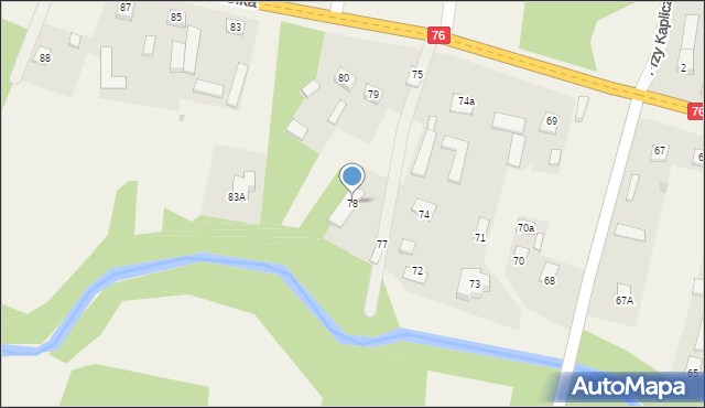 Trzcianka, Trzcianka, 78, mapa Trzcianka