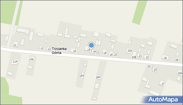 Trzcianka, Trzcianka, 16, mapa Trzcianka