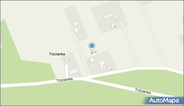 Trzcianka, Trzcianka, 2c, mapa Trzcianka