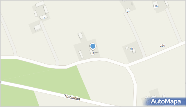 Trzcianka, Trzcianka, 8, mapa Trzcianka