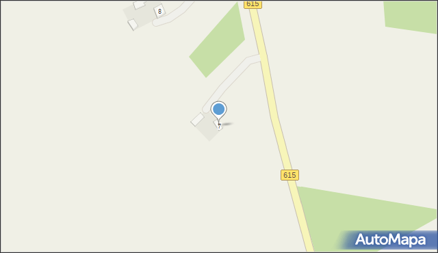 Trzcianka-Kolonia, Trzcianka-Kolonia, 7, mapa Trzcianka-Kolonia