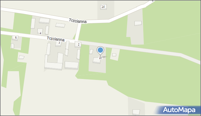 Trzcianna, Trzcianna, 1c, mapa Trzcianna