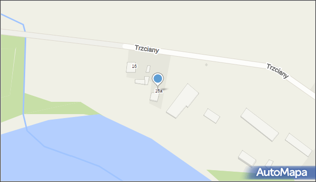 Trzciany, Trzciany, 16a, mapa Trzciany