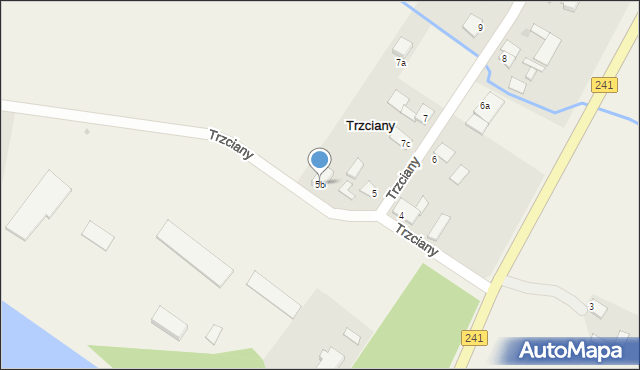 Trzciany, Trzciany, 5b, mapa Trzciany