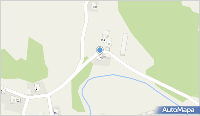 Trzcińsko, Trzcińsko, 37A, mapa Trzcińsko