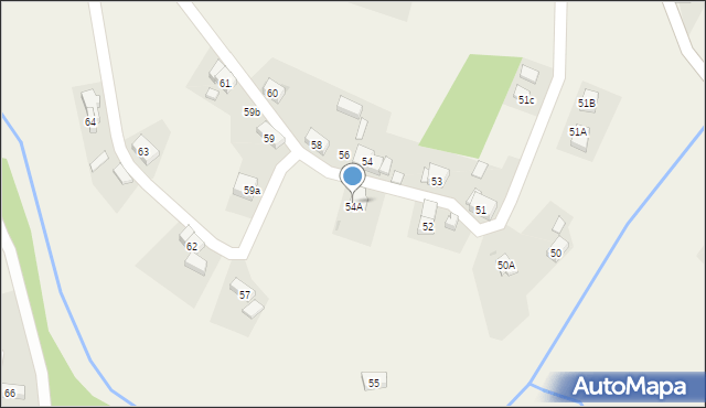 Trzcińsko, Trzcińsko, 54A, mapa Trzcińsko