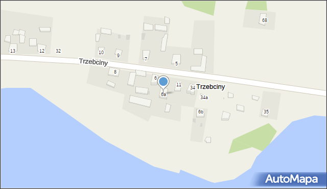 Trzebciny, Trzebciny, 6a, mapa Trzebciny