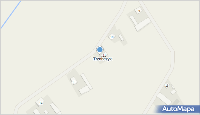 Trzebczyk, Trzebczyk, 12, mapa Trzebczyk