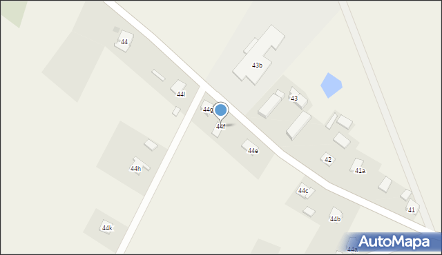 Trzebiatkowa, Trzebiatkowa, 44f, mapa Trzebiatkowa