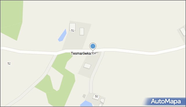 Trzebiatkowa, Trzebiatkowa, 50A, mapa Trzebiatkowa