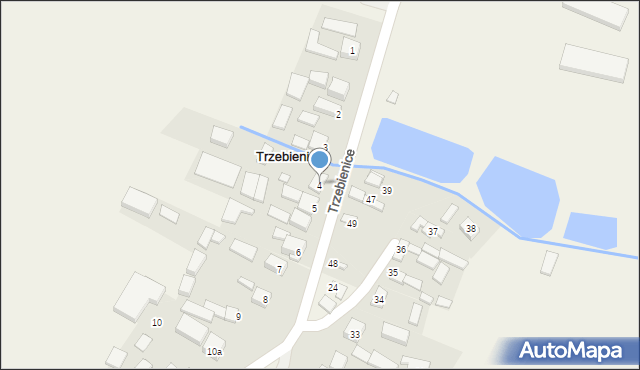 Trzebienice, Trzebienice, 4, mapa Trzebienice