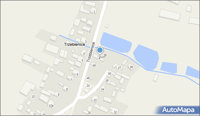 Trzebienice, Trzebienice, 47, mapa Trzebienice